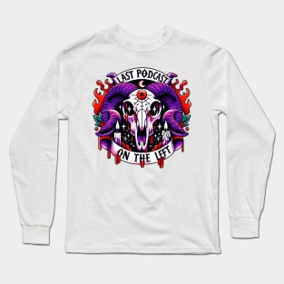 The Last Podcast on The Left - LPOTL - Shirt, Mug, Hat, Hoodie, Sticker, Merch, Store, Shop, Gift, Henry Zebrowski - Marcus Parks - Ben Kissel - Horror Show Podcast True Crime Comedy Long Sleeve T-Shirt